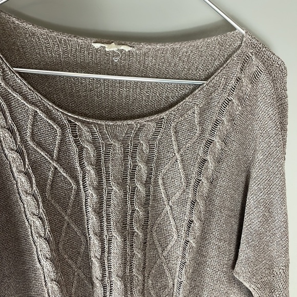 Anthropologie > Tan Knit Sweater Small - Picture 6 of 9